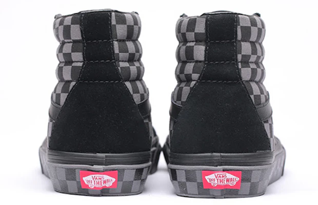Vans Sk8-Hi Reissue 'Checkerboard Black Pewter' VN0A2XSBQX2 Purchase Vans Sk8-Hi Reissue 'Checkerboard Black Pewter' VN0A2XSBQX2