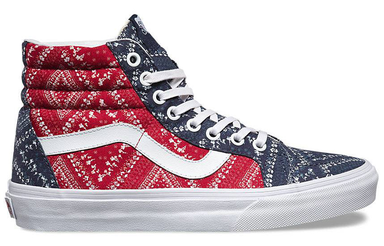 Order Vans Sk8-Hi 复古版 'Ditsy Bandana' 印花款 VN0004OKJUP
