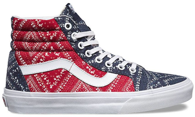 Vans Sk8-Hi 复古版 'Ditsy Bandana' 印花款 VN0004OKJUP Order Vans Sk8-Hi 复古版 'Ditsy Bandana' 印花款 VN0004OKJUP