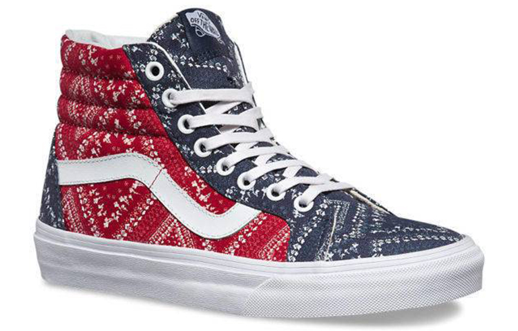 Lookbook Vans Sk8-Hi 复古版 'Ditsy Bandana' 印花款 VN0004OKJUP