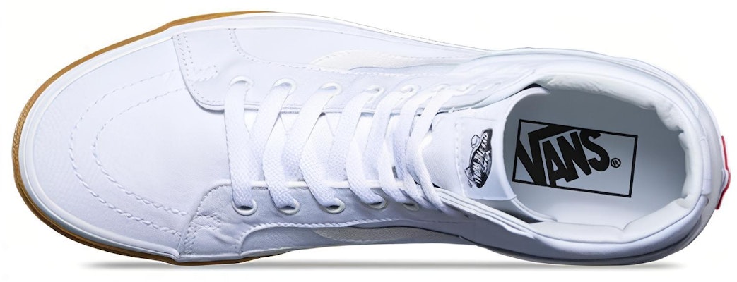 Vans Sk8-Hi 复刻版 '白色橡胶边' VN0A2XSBQ8R Lookbook Vans Sk8-Hi 复刻版 '白色橡胶边' VN0A2XSBQ8R