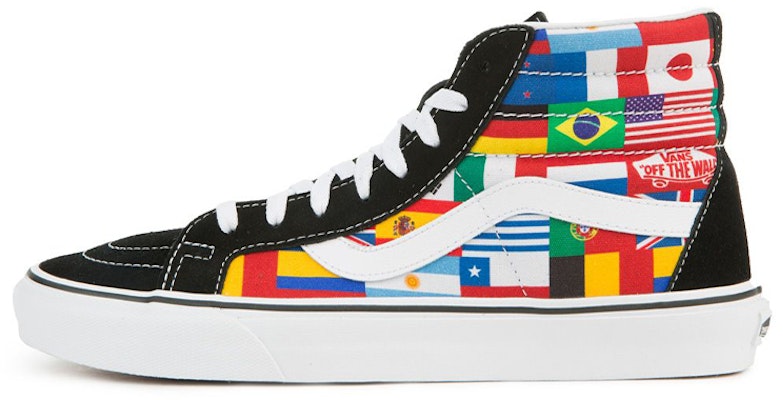 Vans Sk8-Hi Reissue ''Internationale Flaggen'' VN0A2XSBRX0 Buy Vans Sk8-Hi Reissue ''Internationale Flaggen'' VN0A2XSBRX0