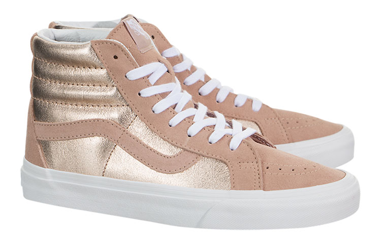 Order ヴァンズ Sk8-Hi 復刻 メタリックベージュ VN0A2XSBQX0