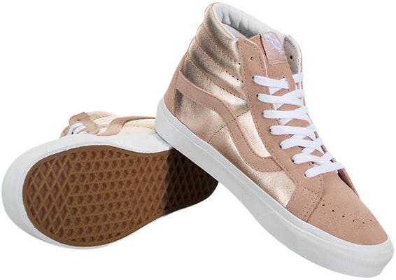 Vans Sk8-Hi Reissue 'Beige Metalik' VN0A2XSBQX0 Shop Vans Sk8-Hi Reissue 'Beige Metalik' VN0A2XSBQX0