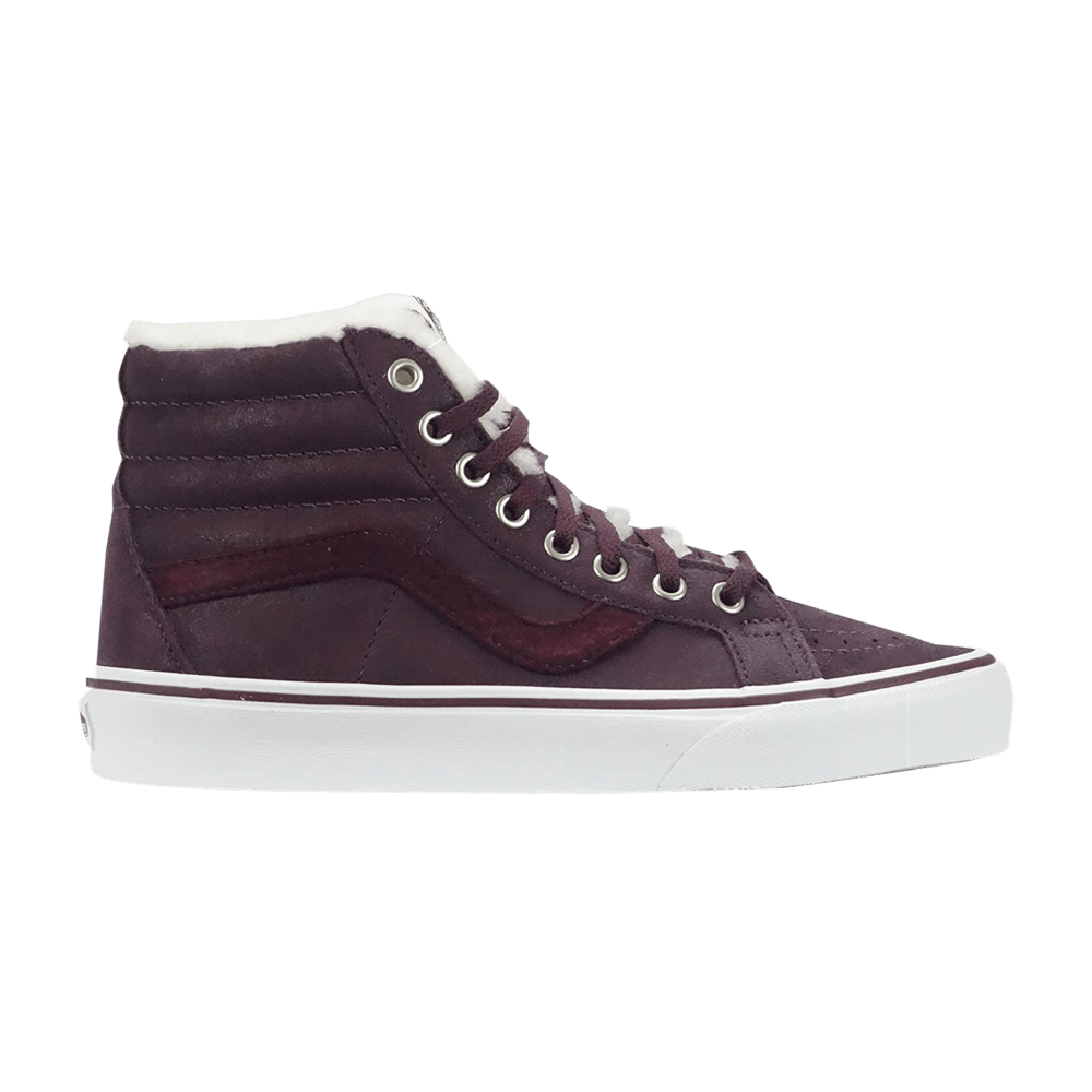 Buy Vans Sk8-Hi Edisi Semula 'MLX - Sherpa Wain Merah' VN0A2XSBPYI