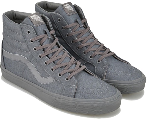 Vans Sk8-Hi 復刻版 '單色灰麻布' VN0A2XSBOOU Lookbook Vans Sk8-Hi 復刻版 '單色灰麻布' VN0A2XSBOOU