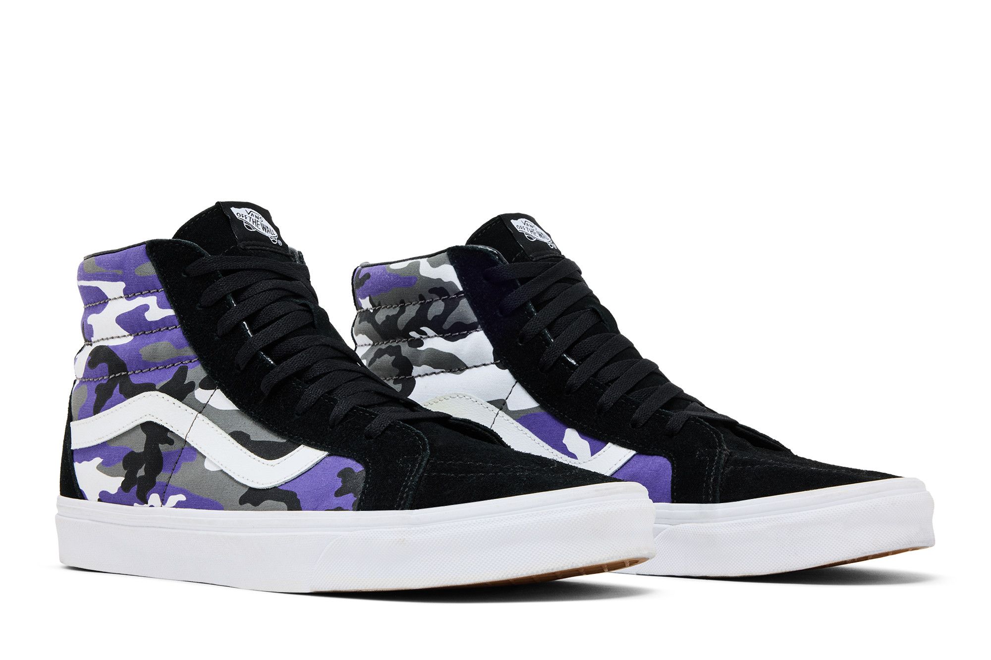 Cheap Vans Sk8-Hi Reissue 'Pop Camo - Ungu' VN0A2XBRK4