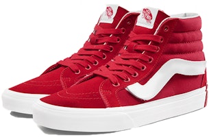 Vans SK8-HI 复刻版'红白' VN0A2XSBSHL Lookbook Vans SK8-HI 复刻版'红白' VN0A2XSBSHL