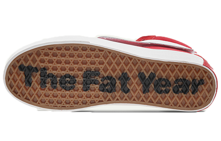 Shop 반스 스케이트-하이 리이슈 '레드 화이트' VN0A2XSBSHL