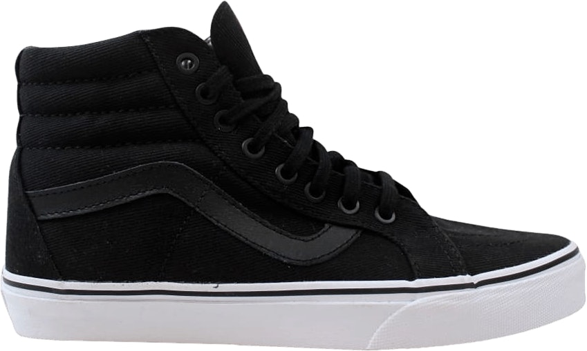 vans-sk8-hi-reissue-twill-and-gingham-black