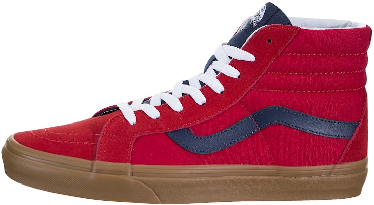 Vans Sk8-Hi Reissue 'Varsity Sport - Merah Perlumbaan' VN0A2XSBU8P Buy Vans Sk8-Hi Reissue 'Varsity Sport - Merah Perlumbaan' VN0A2XSBU8P