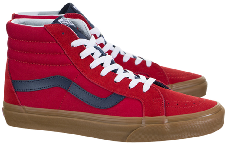 Vans Sk8-Hi Reissue 'Varsity Sport - Racing Red' 圖 2