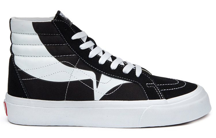 Order Vans Sk8-Hi Reissue 'Warp - Hitam Putih' VN0A4U3D21N