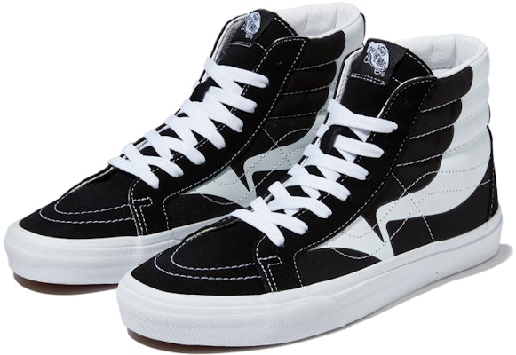 Vans Sk8-Hi Reissue 'Warp - Hitam Putih' VN0A4U3D21N Lookbook Vans Sk8-Hi Reissue 'Warp - Hitam Putih' VN0A4U3D21N