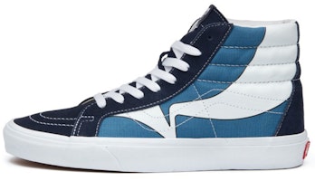 Vans Sk8-Hi Reissue 'Warp - Parisian Night Navy' VN0A4U3D21Q Vans Sk8-Hi Reissue 'Warp - Parisian Night Navy' VN0A4U3D21Q