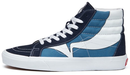 Vans Sk8-Hi Reissue 'Warp - Parisian Night Navy' Pria/Navy VN0A4U3D21Q Buy Vans Sk8-Hi Reissue 'Warp - Parisian Night Navy' Pria/Navy VN0A4U3D21Q