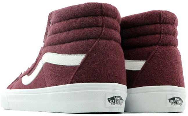 Vans SK8-HI Reissue 'Merah Anggur Putih' VN0A2XSBUCI Shop Vans SK8-HI Reissue 'Merah Anggur Putih' VN0A2XSBUCI