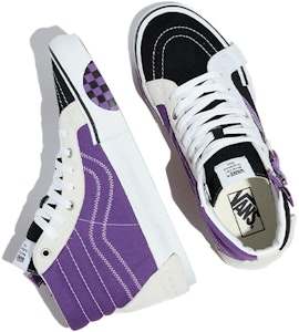 Vans Sk8-Hi Reissue CA 'Negro Amaranth Morado' VN0A3WM15F5 Shop Vans Sk8-Hi Reissue CA 'Negro Amaranth Morado' VN0A3WM15F5