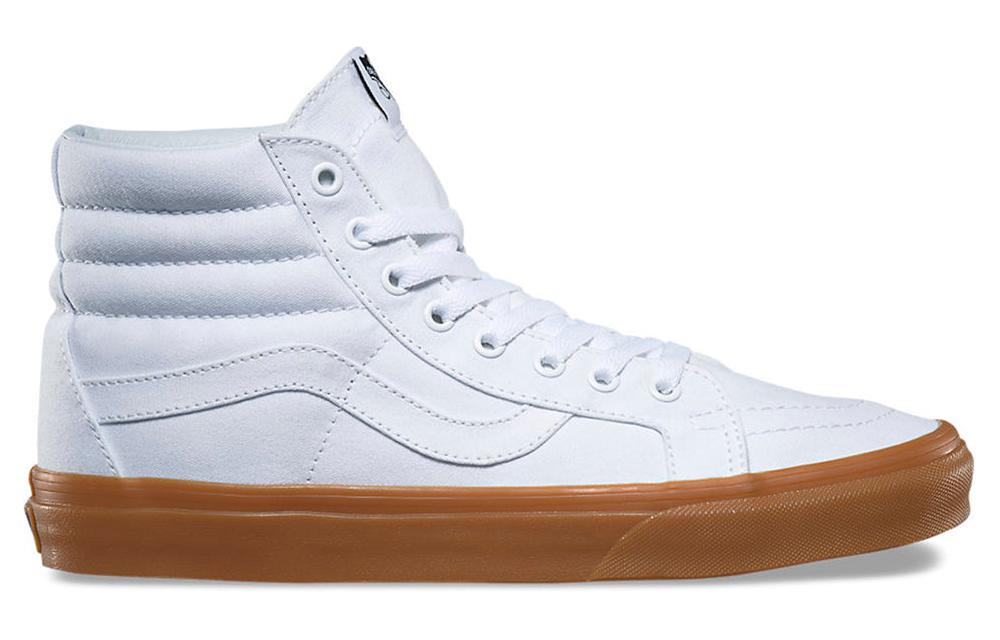 Order Vans SK8-HI復刻キャンバス (ガム/トゥルーホワイト) VN0A2XSBL0G