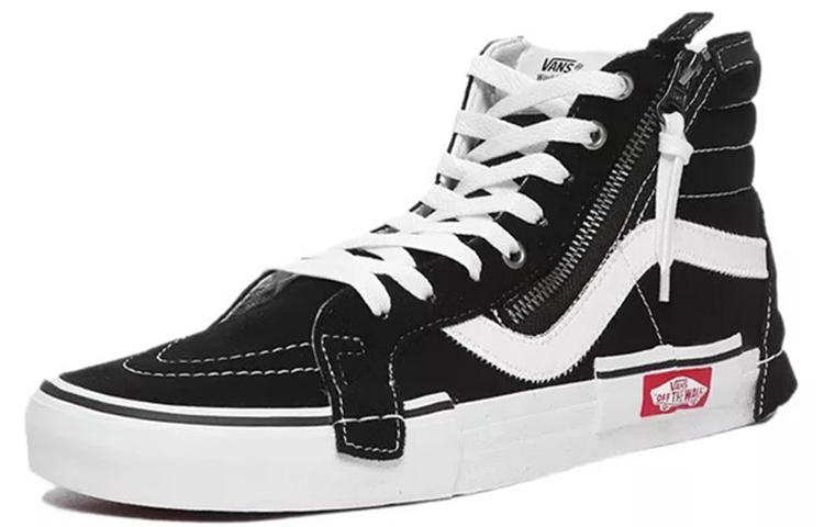 Lookbook Vans SK8 HI 重新發行帽 去結構 高筒 滑板鞋 男女款 黑白