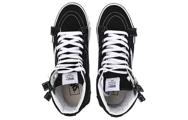 Purchase Vans SK8 HI 重新發行帽 去結構 高筒 滑板鞋 男女款 黑白