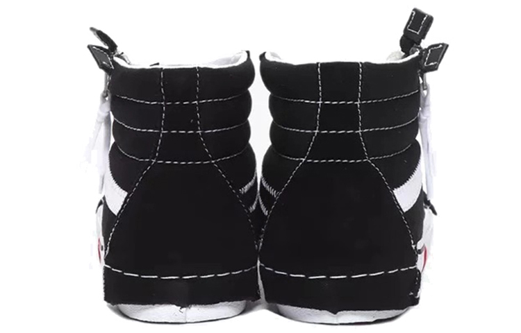 Details for Vans SK8 HI 重新發行帽 去結構 高筒 滑板鞋 男女款 黑白