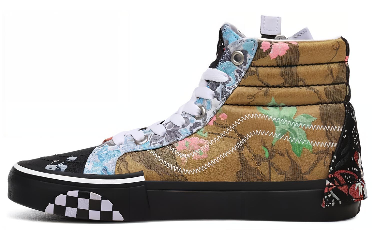 Buy Vans Sk8-Hi Reissue CAP '花卉' 高帮滑板鞋 VN0A3WM1XHQ