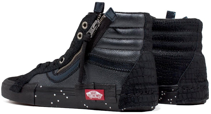 Vans Sk8-Hi 重新發行 CAP '閃粉混合 - 黑色' VN0A3WM1TUS Lookbook Vans Sk8-Hi 重新發行 CAP '閃粉混合 - 黑色' VN0A3WM1TUS