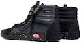 Lookbook Vans Sk8-Hi 重新發行 CAP '閃粉混合 - 黑色' VN0A3WM1TUS
