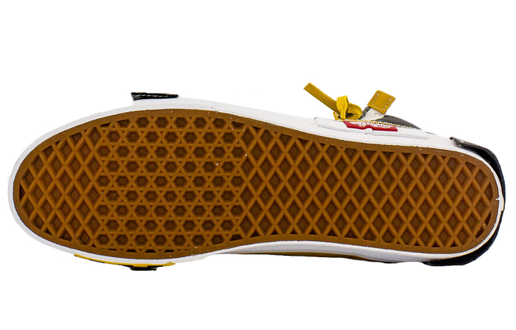 Shop ヴァンズ SK8-Hi 復刻 CAP ピューター/マンゴー/モヒート VN0A3WM1UZ1