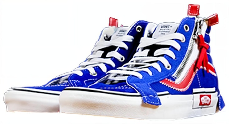 Vans Sk8-Hi 改版翻盖 '冲浪蓝' VN0A3WM1XKT Lookbook Vans Sk8-Hi 改版翻盖 '冲浪蓝' VN0A3WM1XKT