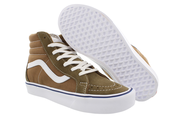 Shop Vans SK8-HI Reissue Zapatillas de Skate Casual Marrón VN0A32LPOTG