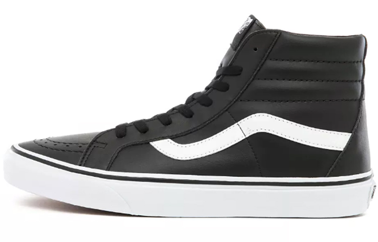 Buy Vans Sk8-Hi Reissue Kulit Tumble Klasik 'Hitam' VN0A2XSBNQR