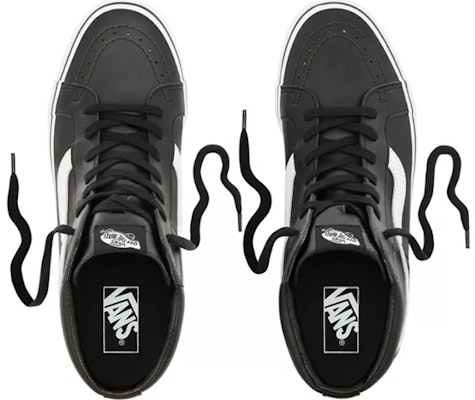 Vans Sk8-Hi Reissue Classic Tumble Leather 'Hitam' VN0A2XSBNQR Shop Vans Sk8-Hi Reissue Classic Tumble Leather 'Hitam' VN0A2XSBNQR