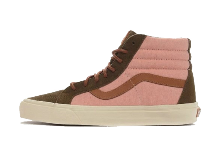 Buy Vans Sk8-Hi 重新發行 DX Teca 焦糖珊瑚 棕粉色
(Vans Sk8-Hi 重新發行 DX Teca 焦糖珊瑚 高筒棕粉色鞋)