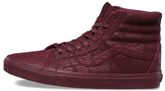 Vans Sk8-Hi Reissue Dx 暗紅蛇紋 Buy Vans Sk8-Hi Reissue Dx 暗紅蛇紋