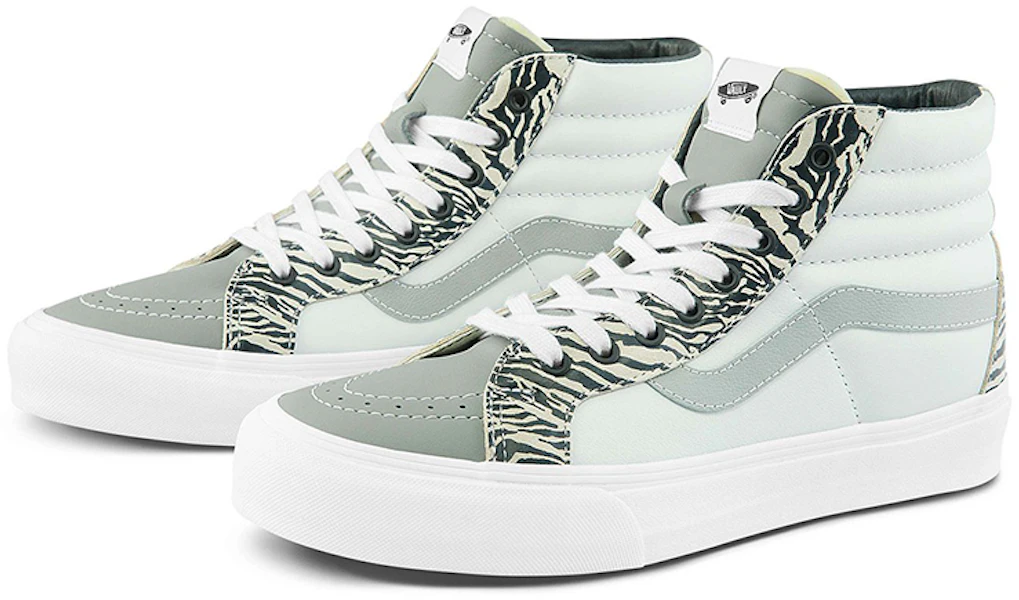 Vans Sk8-Hi Reissue EF VLT LX 动物印花 - 细雨 VN0A5HUX9MW Lookbook Vans Sk8-Hi Reissue EF VLT LX 动物印花 - 细雨 VN0A5HUX9MW