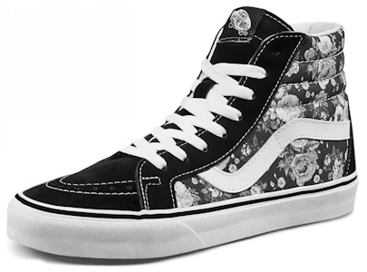 Vans SK8-HI Reissue 高帮玫瑰黑白男女款 '黑白' VN0A4BV8TY9 Order Vans SK8-HI Reissue 高帮玫瑰黑白男女款 '黑白' VN0A4BV8TY9