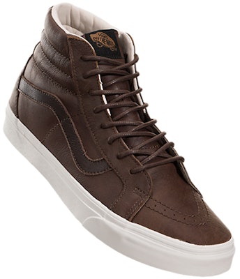 Vans Sk8-Hi 复刻版 皮革 '棕色' VN0A2XSBLYW Lookbook Vans Sk8-Hi 复刻版 皮革 '棕色' VN0A2XSBLYW