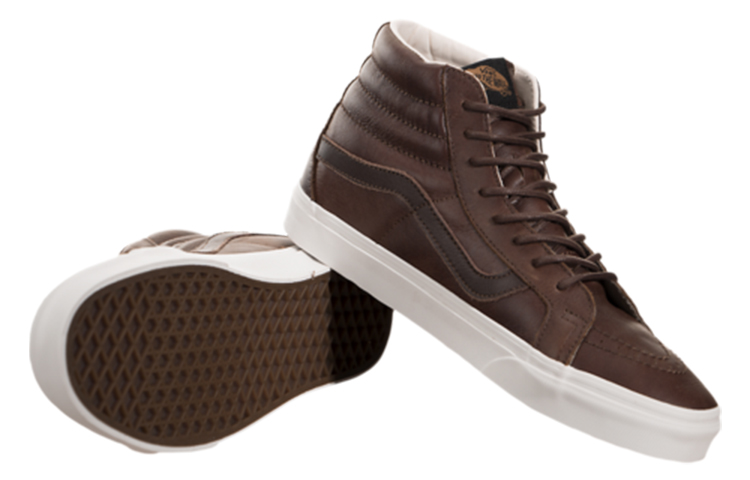 Purchase Vans Sk8-Hi Reissue Cuero 'Marrón' VN0A2XSBLYW