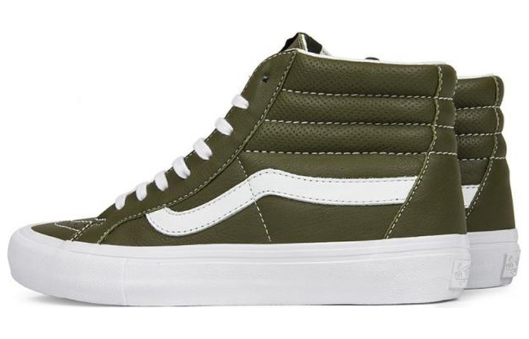 Lookbook Vans Sk8-Hi Reissue Kulit 'Muschio' VN0A3MV7R3R
