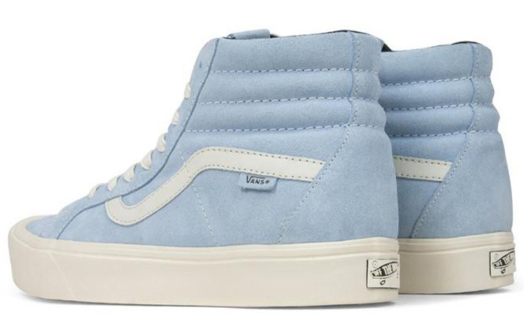 Shop Vans Sk8-Hi Reissue Lite LX '梦蓝' 高帮滑板鞋 VN0A2Y31R3H