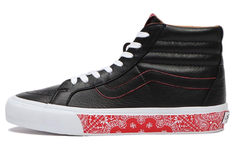 Buy Vans Sk8-Hi Reissue LX 'Bandana - Hitam Merah Balap' VN0A4BVHIZQ