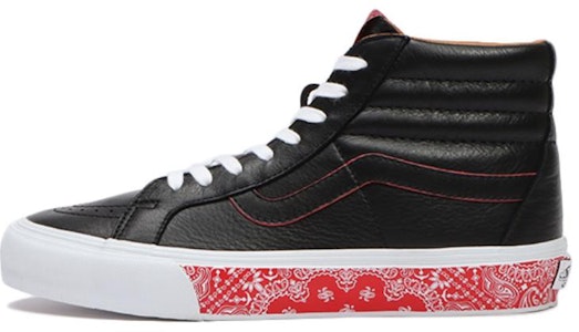 Vans Sk8-Hi Reissue LX 'Bandana - Hitam Merah Balap' VN0A4BVHIZQ Buy Vans Sk8-Hi Reissue LX 'Bandana - Hitam Merah Balap' VN0A4BVHIZQ