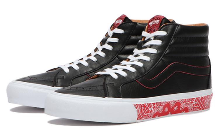 Lookbook Vans Sk8-Hi Reissue LX 'Bandana - Hitam Merah Balap' VN0A4BVHIZQ