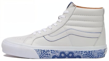 Vans Sk8-Hi Reissue LX 'Bandana - White True Blue' VN0A4BVH7WM Vans Sk8-Hi Reissue LX 'Bandana - White True Blue' VN0A4BVH7WM