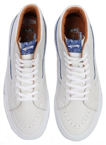 Vans Sk8-Hi Reissue LX '白色真蓝配饰' VN0A4BVH7WM Shop Vans Sk8-Hi Reissue LX '白色真蓝配饰' VN0A4BVH7WM