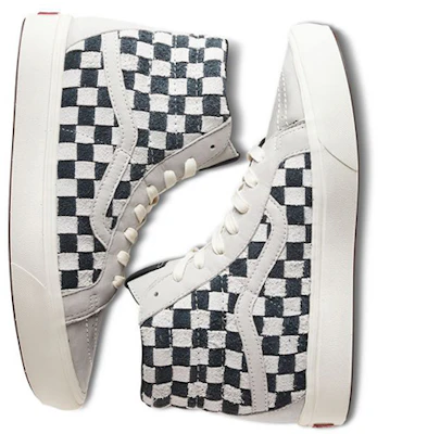 Vans SK8-Hi Reissue LX Comfycush '毛绒麂皮棋盘格' VN0A45JZVNY Shop Vans SK8-Hi Reissue LX Comfycush '毛绒麂皮棋盘格' VN0A45JZVNY