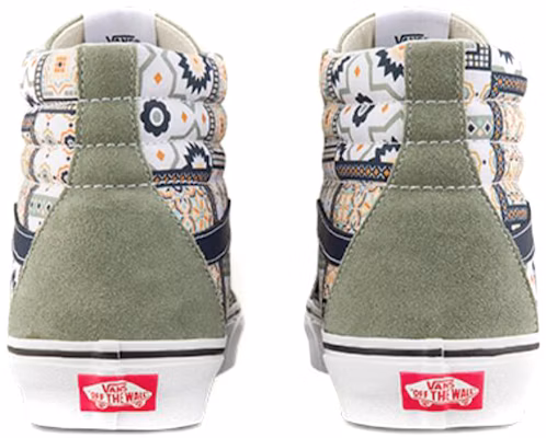 Vans Sk8-Hi Reissue Azulejo Marroquí 'Khaki Oscuro' VN0A4BV8688 Lookbook Vans Sk8-Hi Reissue Azulejo Marroquí 'Khaki Oscuro' VN0A4BV8688