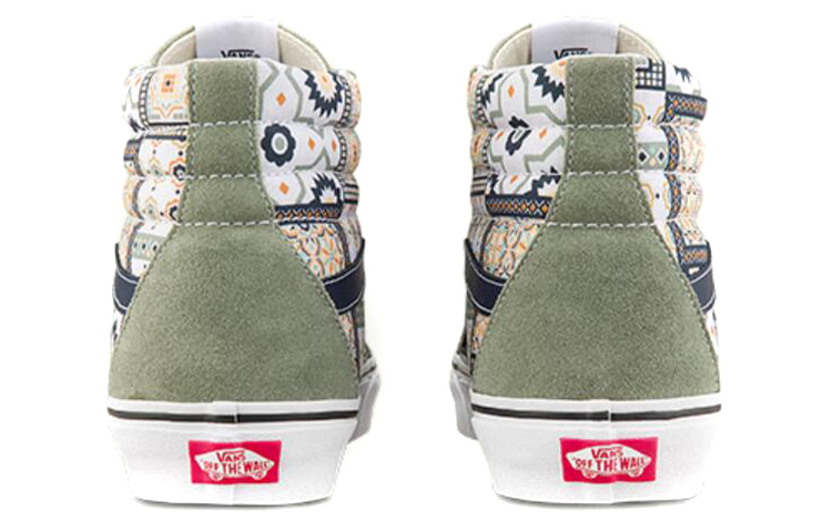 Lookbook ヴァンズ Sk8-Hi モロッカンタイル ダークカーキ VN0A4BV8688